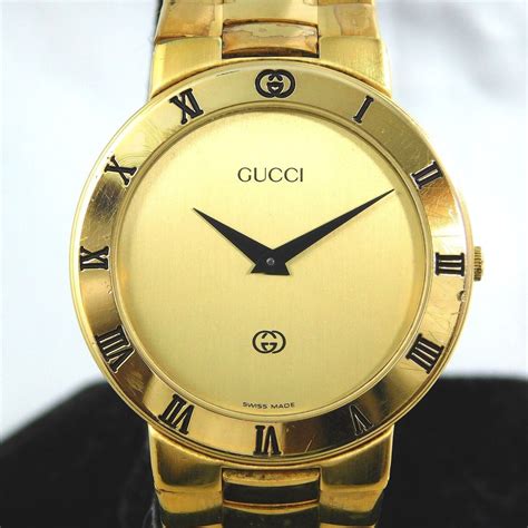 gold gucci watch 3300m|Gucci watch replacement parts.